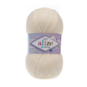 62 Пряжа Alize Sekerim Bebe молочний