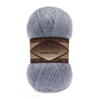 221 Пряжа Alize Angora Gold Simli світлий джинс