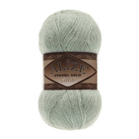 515 Пряжа Alize Angora Gold Simli мигдаль