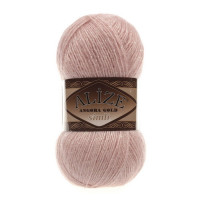 161 Пряжа Alize Angora Gold Simli пудра