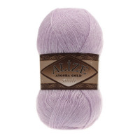 27 Пряжа Alize Angora Gold Simli фіолетовий