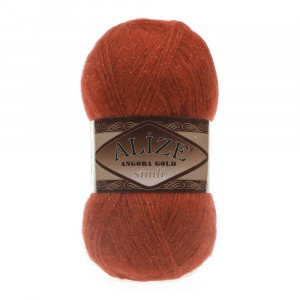 36 Пряжа Alize Angora Gold Simli теракот