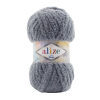 119 Пряжа Alize Softy Mega сіре небо