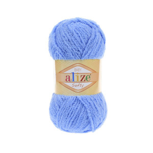 40 Пряжа Alize Softy блакитний