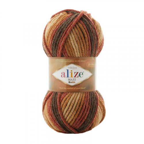 7784 Пряжа Alize Superlana Maxi Batik