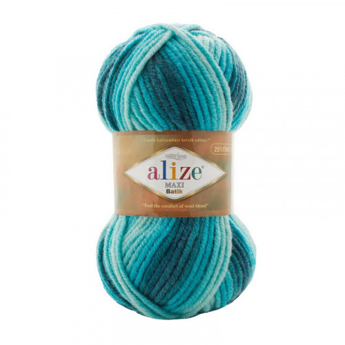 7801 Пряжа Alize Superlana Maxi Batik
