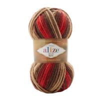 7802 Пряжа Alize Superlana Maxi Batik