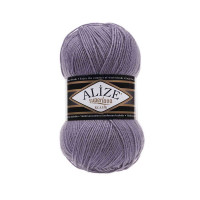 257 Пряжа Alize Superlana Klasik лаванда