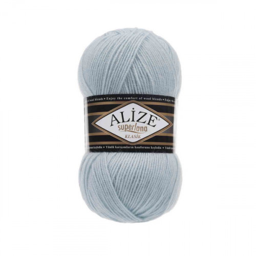 514 Пряжа Alize Superlana Klasik зимове небо