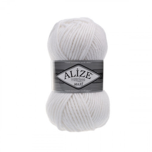 55 Пряжа Alize Superlana Maxi