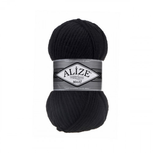 60 Пряжа Alize Superlana Maxi