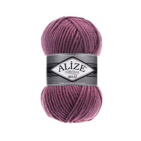 440 Пряжа Alize Superlana Maxi темна троянда