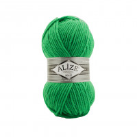 455 Пряжа Alize Superlana Maxi зелений