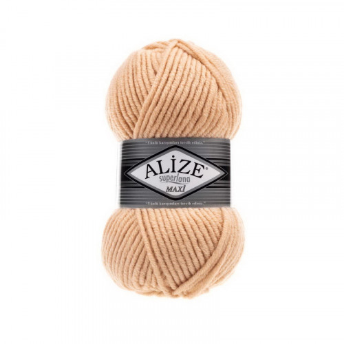 502 Пряжа Alize Superlana Maxi карамель