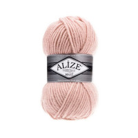 523 Пряжа Alize Superlana Maxi рожевий