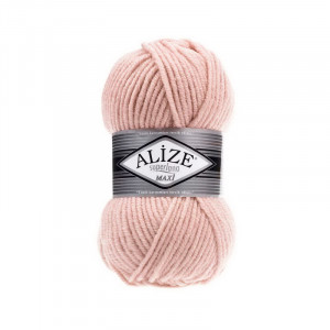 523 Пряжа Alize Superlana Maxi рожевий