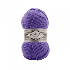 851 Пряжа Alize Superlana Maxi фіолетовий