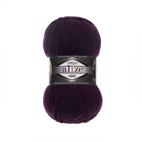 111 Пряжа Alize Superlana Midi сливовий