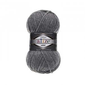21 Пряжа Alize Superlana Midi сірий