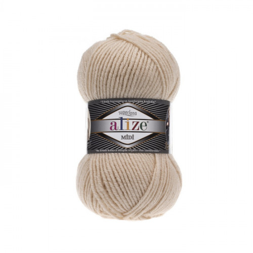 310 Пряжа Alize Superlana Midi медовий