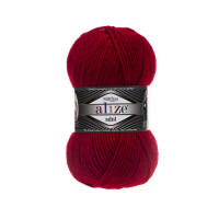 56 Пряжа Alize Superlana Midi червоний
