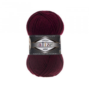 57 Пряжа Alize Superlana Midi бордовий