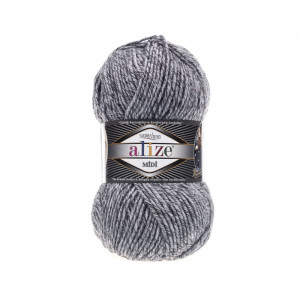 801 Пряжа Alize Superlana Midi сірий жаспе