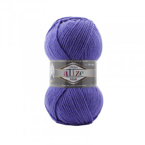 851 Пряжа Alize Superlana Midi фіолетовий