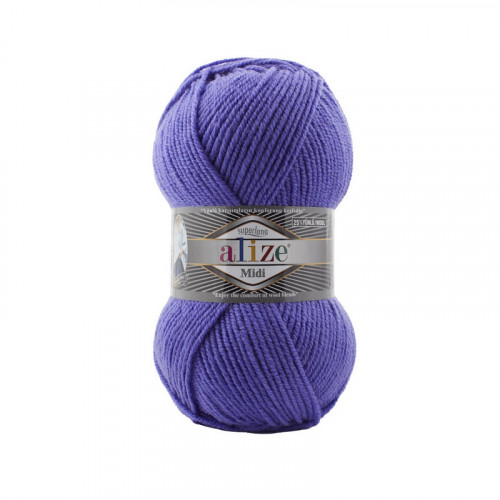 851 Пряжа Alize Superlana Midi фіолетовий