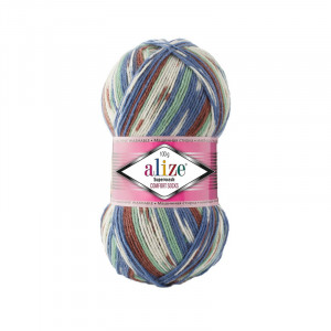 7653 Пряжа Alize Superwash Comfort Socks