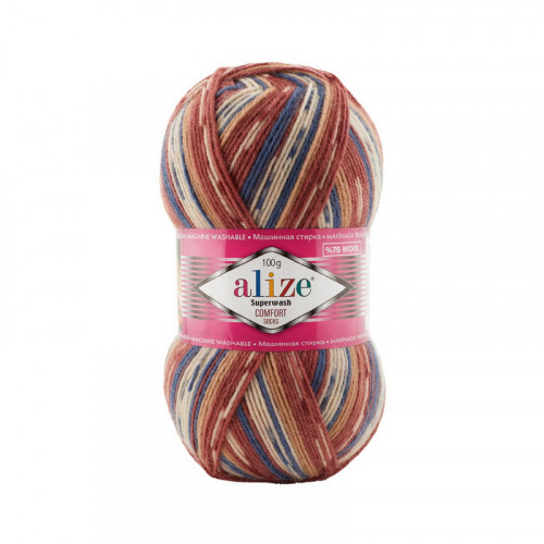 7841 Пряжа Alize Superwash Comfort Socks