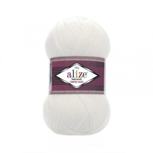 55 Пряжа Alize Superwash Comfort Socks