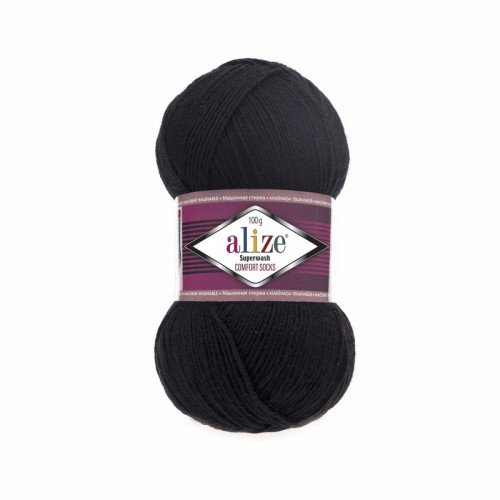 60 Пряжа Alize Superwash Comfort Socks