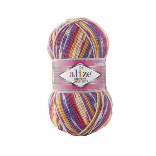 7655 Пряжа Alize Superwash Comfort Socks