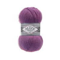440 Пряжа Alize Superlana Tig темна троянда