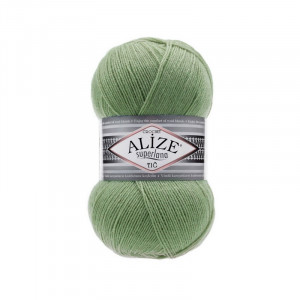 852 Пряжа Alize Superlana Tig зелений