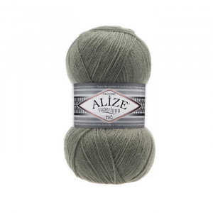 138 Пряжа Alize Superlana Tig зелений мигдаль