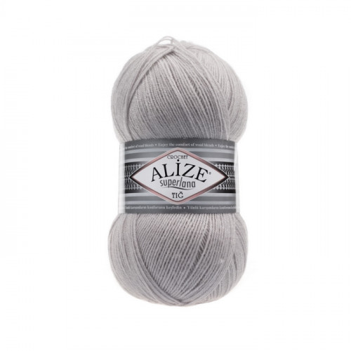 168 Пряжа Alize Superlana Tig кам'яний