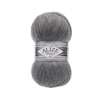 21 Пряжа Alize Superlana Tig сірий меланж