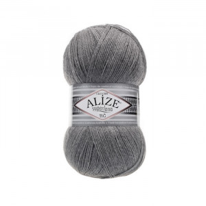 21 Пряжа Alize Superlana Tig сірий меланж