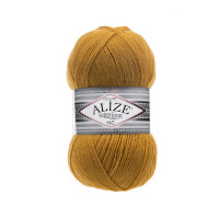 2 Пряжа Alize Superlana Tig темно-жовтий