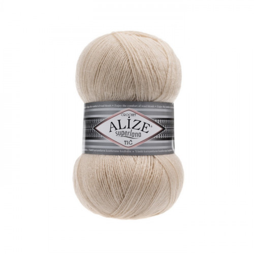 310 Пряжа Alize Superlana Tig медовий