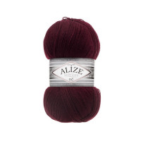 57 Пряжа Alize Superlana Tig бордовий