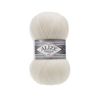 62 Пряжа Alize Superlana Tig молочний