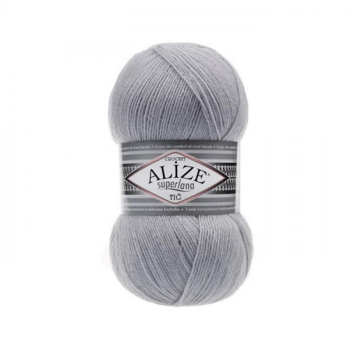 698 Пряжа Alize Superlana Tig місячний камінь