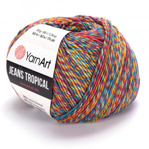 612 Пряжа YarnArt Jeans Tropical