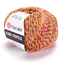 613 Пряжа YarnArt Jeans Tropical