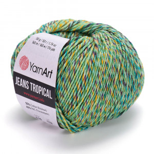 616 Пряжа YarnArt Jeans Tropical