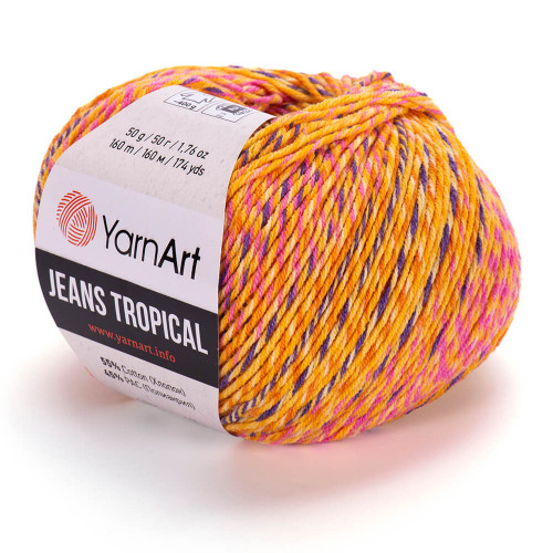 617 Пряжа YarnArt Jeans Tropical