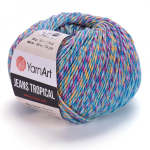 618 Пряжа YarnArt Jeans Tropical